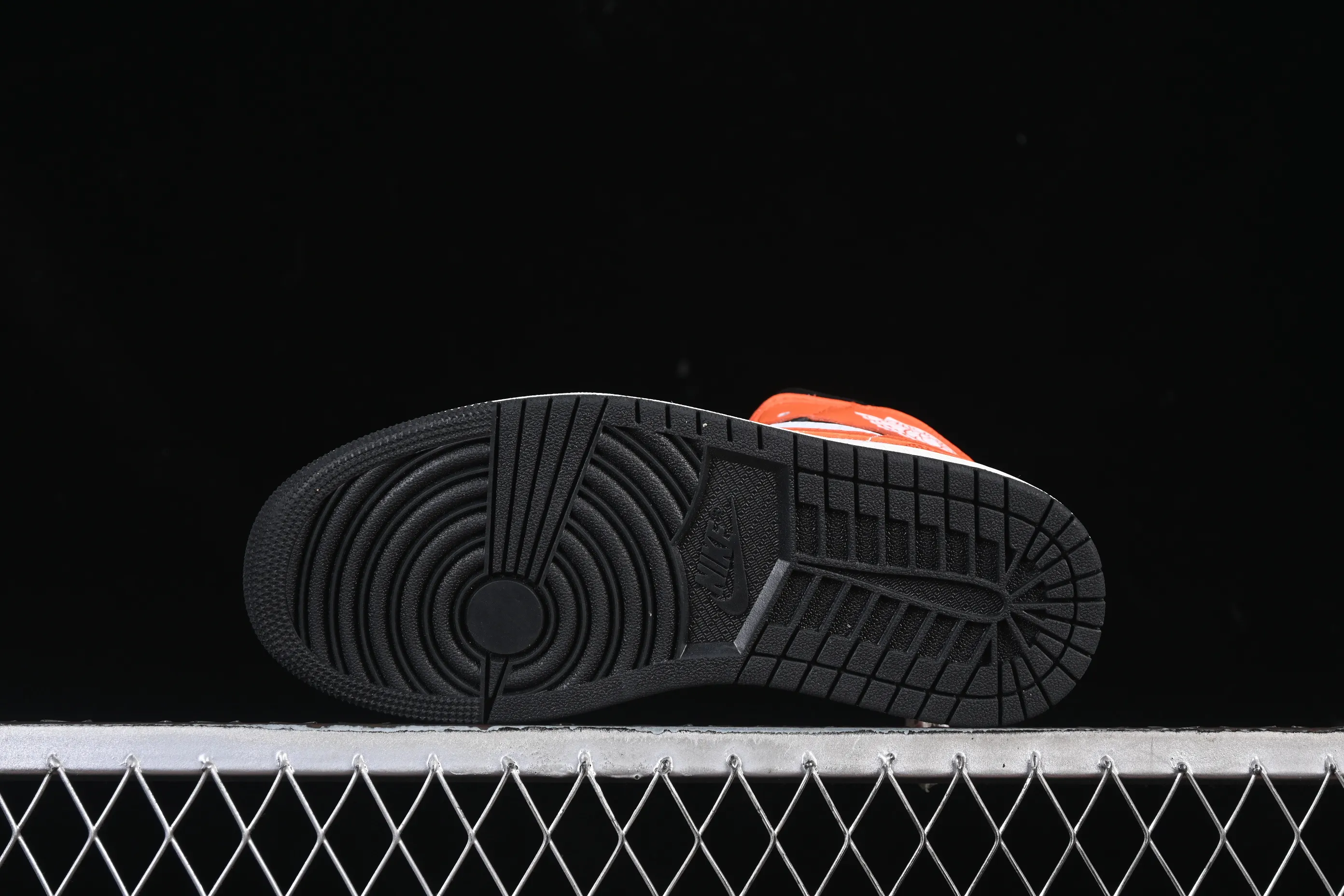 All categories Air Jordan Jordan series basketball shoes Air Jordan 1 Mid Air Jordan 1 Mid AJ1 Joe 1 black and white orange mid-top cultural and casual sneakers DQ8426-801
